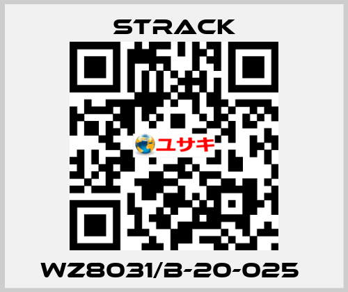 WZ8031/B-20-025  Strack