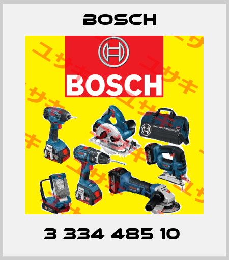 3 334 485 10  Bosch
