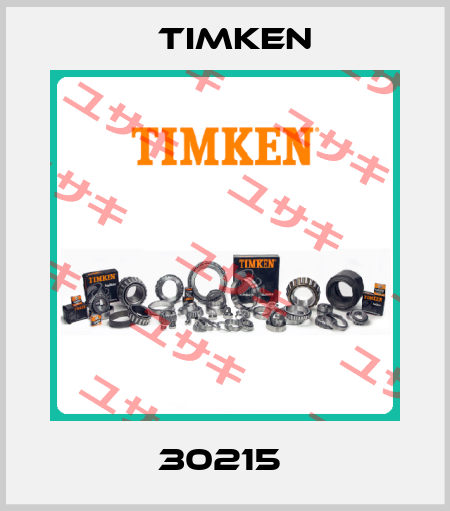 30215  Timken