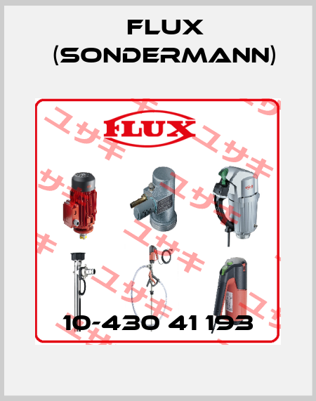10-430 41 193 Flux (Sondermann)