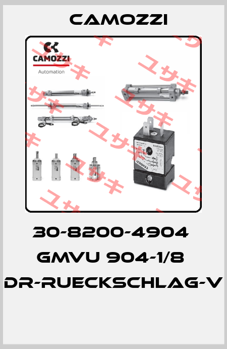 30-8200-4904  GMVU 904-1/8  DR-RUECKSCHLAG-V  Camozzi