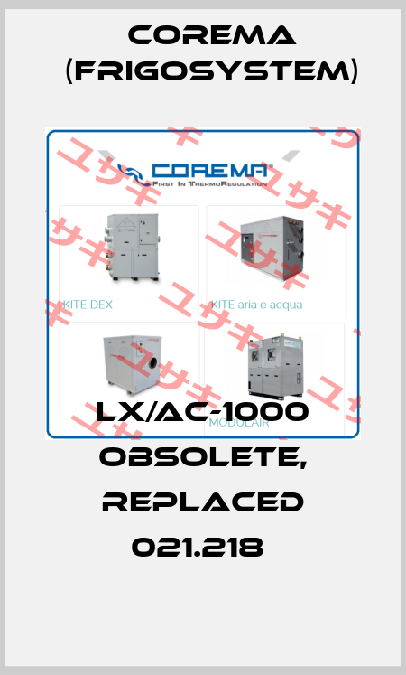 LX/AC-1000 Obsolete, replaced 021.218  Corema (Frigosystem)