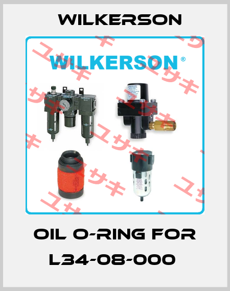 OIL O-RING FOR L34-08-000  Wilkerson