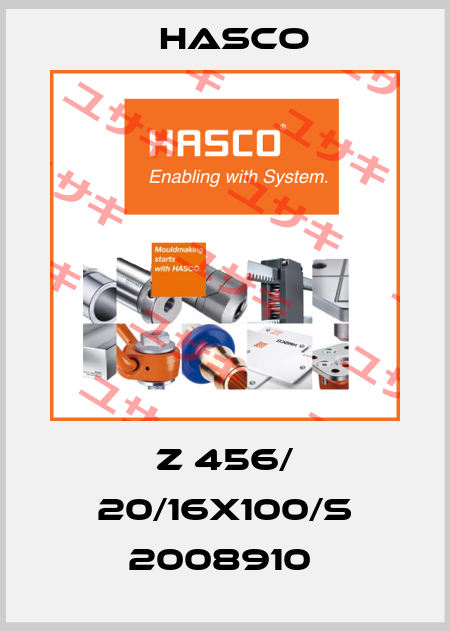 Z 456/ 20/16x100/S 2008910  Hasco