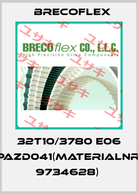 32T10/3780 E06 PAZD041(MATERIALNR. 9734628)  Brecoflex