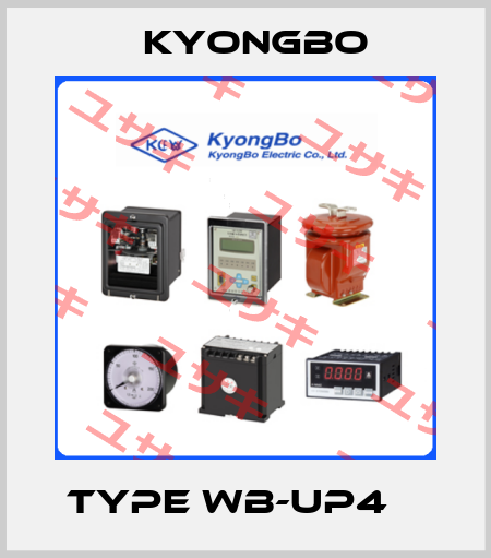 type WB-UP4    Kyongbo