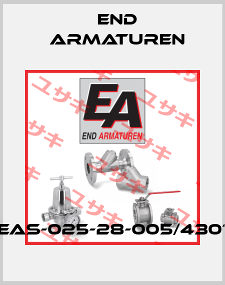 EAS-025-28-005/4301 End Armaturen