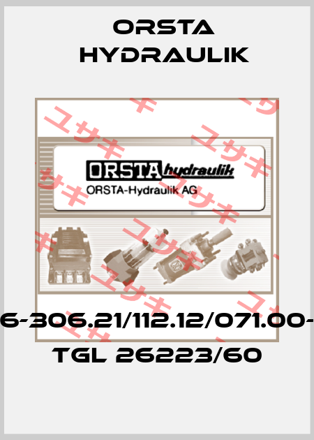 06-306.21/112.12/071.00-0 TGL 26223/60 Orsta Hydraulik