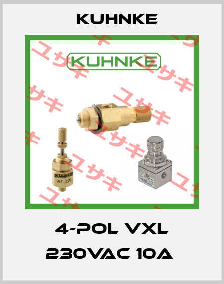 4-pol vxl 230VAC 10A  Kuhnke