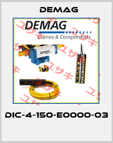 DIC-4-150-E0000-03  Demag