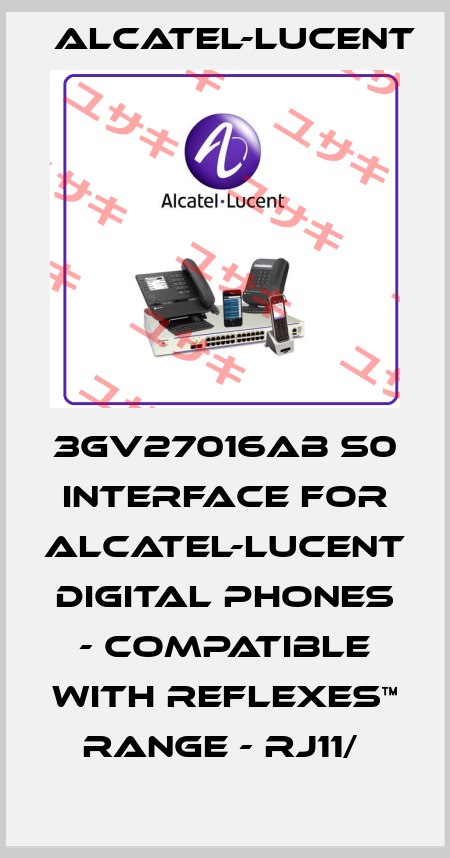 3GV27016AB S0 INTERFACE FOR ALCATEL-LUCENT DIGITAL PHONES - COMPATIBLE WITH REFLEXES™ RANGE - RJ11/  Alcatel-Lucent