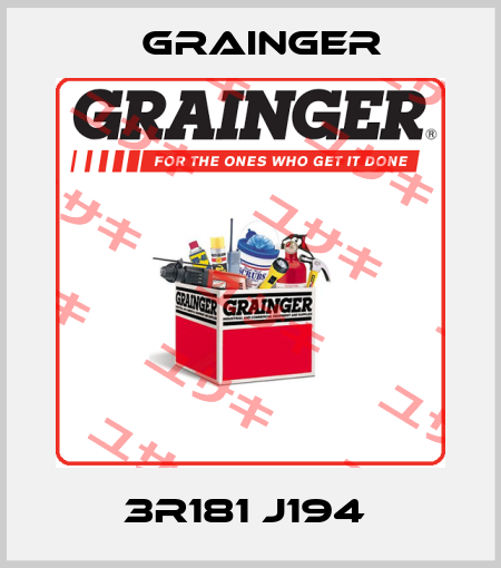 3R181 J194  Grainger