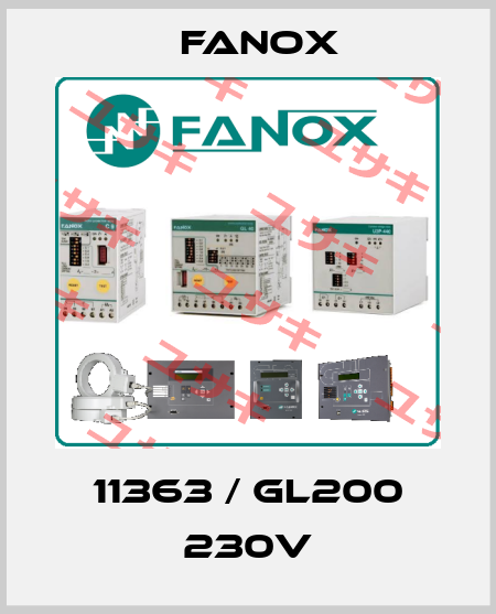 11363 / GL200 230V Fanox