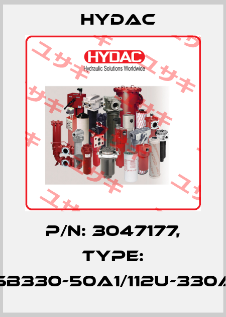 P/N: 3047177, Type: SB330-50A1/112U-330A Hydac