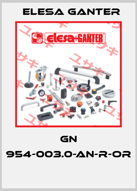 GN 954-003.0-AN-R-OR  Elesa Ganter