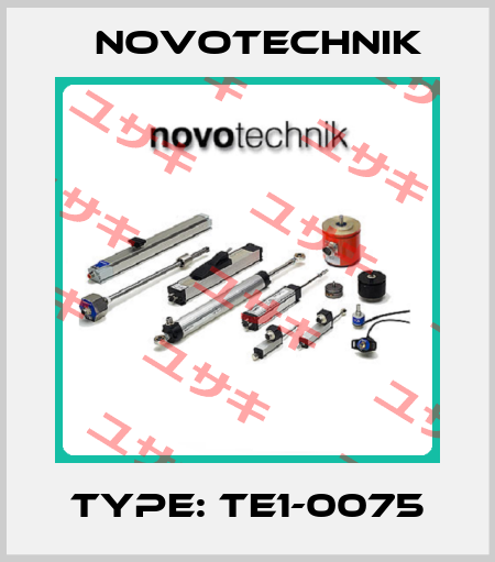 Type: TE1-0075 Novotechnik