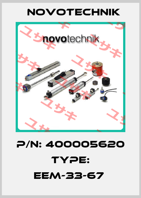 P/N: 400005620 Type: EEM-33-67  Novotechnik