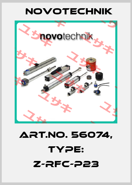 Art.No. 56074, Type: Z-RFC-P23 Novotechnik