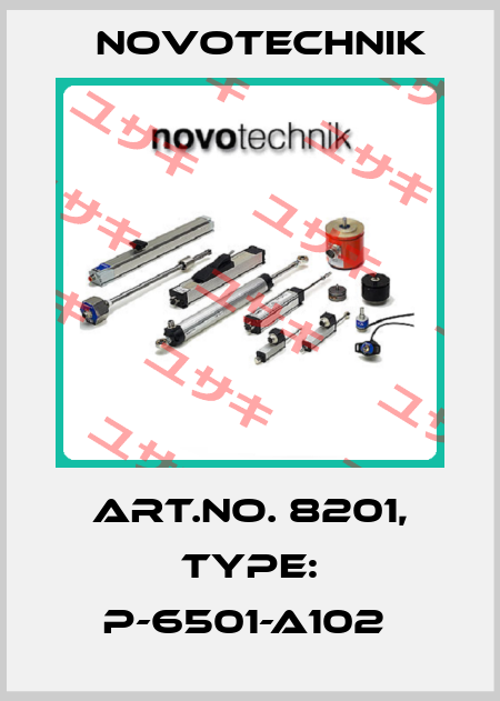 Art.No. 8201, Type: P-6501-A102  Novotechnik