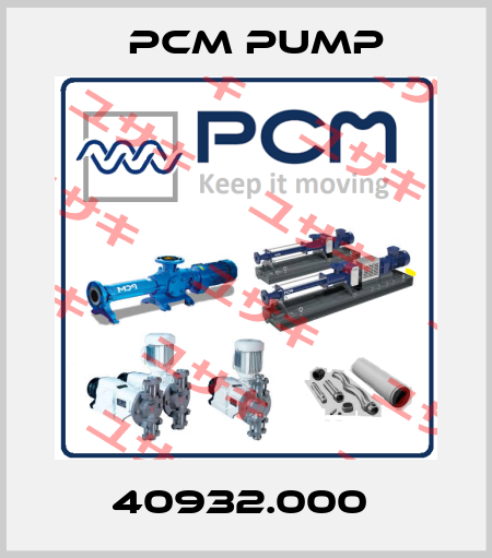 40932.000  PCM Pump