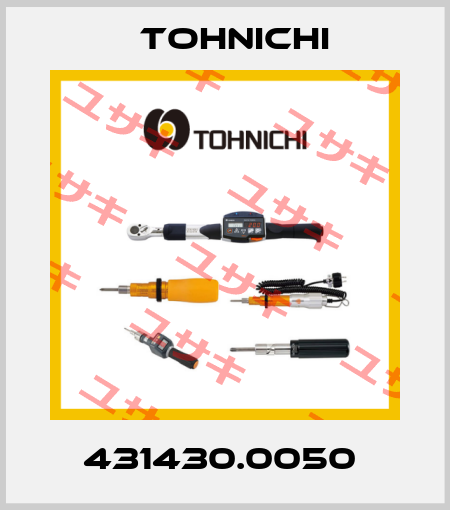 431430.0050  Tohnichi