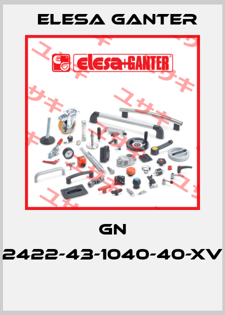 GN 2422-43-1040-40-XV  Elesa Ganter