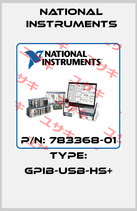 P/N: 783368-01 Type: GPIB-USB-HS+ National Instruments