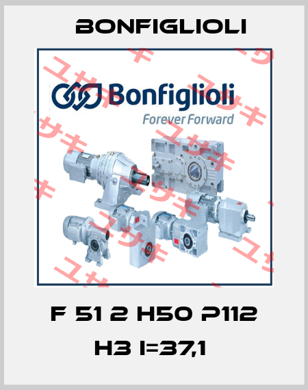 F 51 2 H50 P112 H3 i=37,1  Bonfiglioli