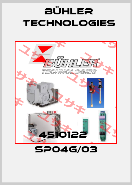 4510122   SP04G/03 Bühler Technologies