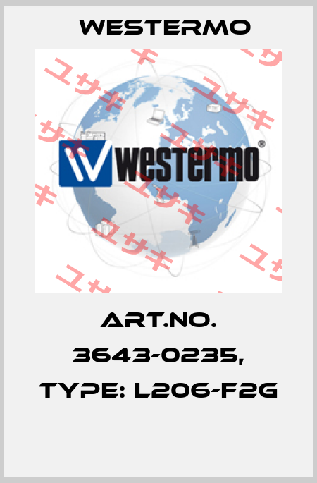 Art.No. 3643-0235, Type: L206-F2G  Westermo