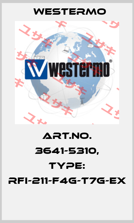 Art.No. 3641-5310, Type: RFI-211-F4G-T7G-EX  Westermo