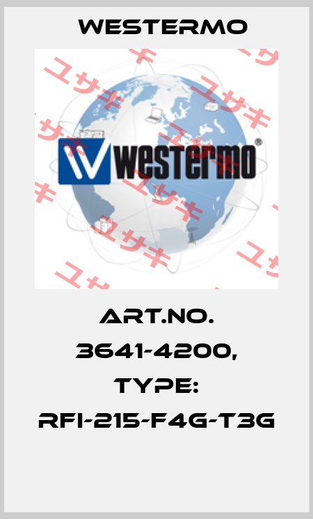 Art.No. 3641-4200, Type: RFI-215-F4G-T3G  Westermo