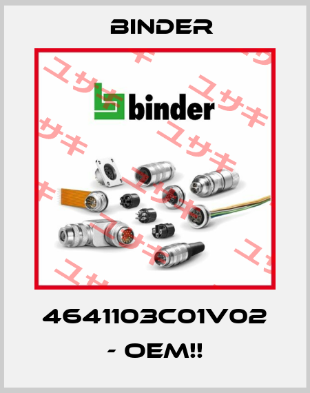 4641103C01V02 - OEM!! Binder