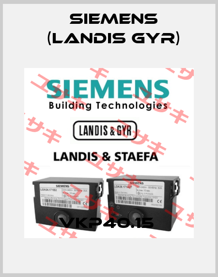 VKP40.15  Siemens (Landis Gyr)