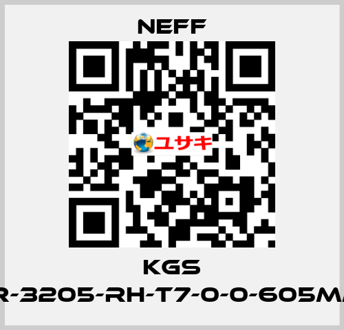 KGS –R-3205-RH-T7-0-0-605mm Neff