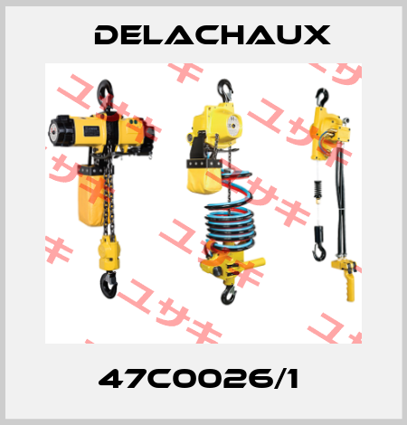47C0026/1  Delachaux
