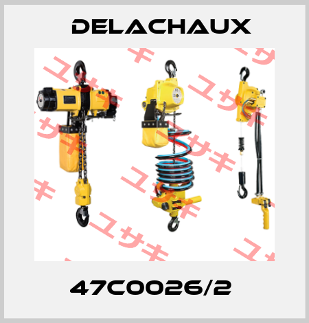 47C0026/2  Delachaux