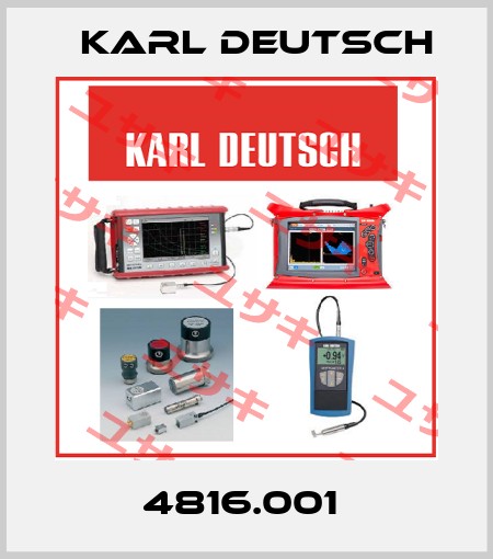 4816.001  Karl Deutsch