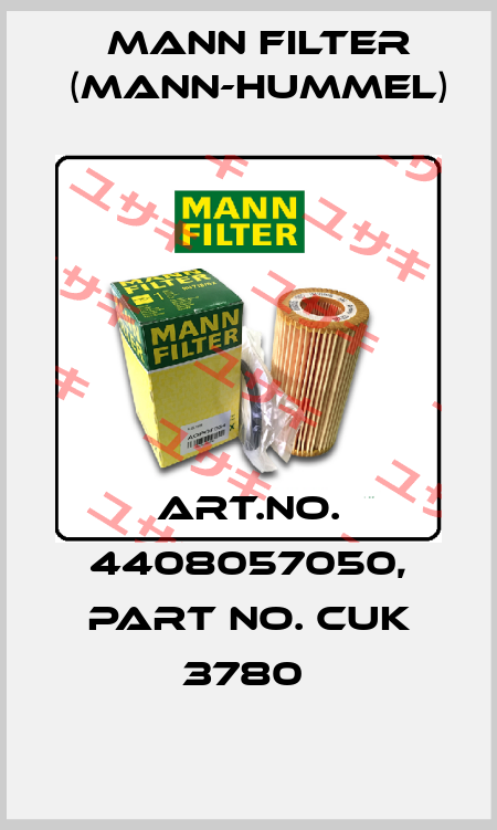 Art.No. 4408057050, Part No. CUK 3780  Mann Filter (Mann-Hummel)