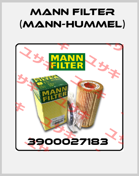 3900027183  Mann Filter (Mann-Hummel)