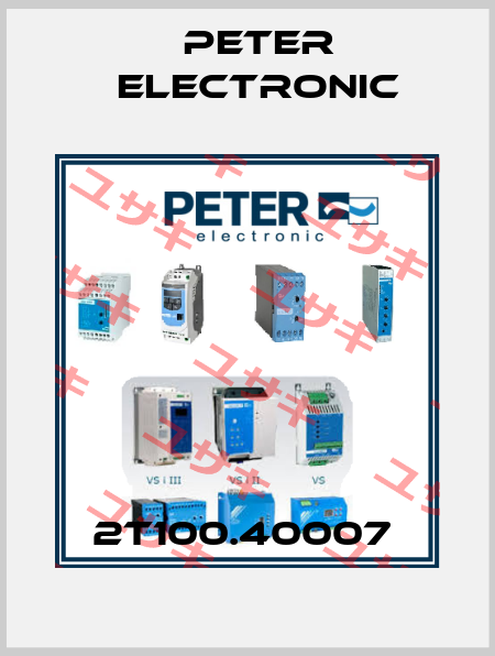 2T100.40007  Peter Electronic