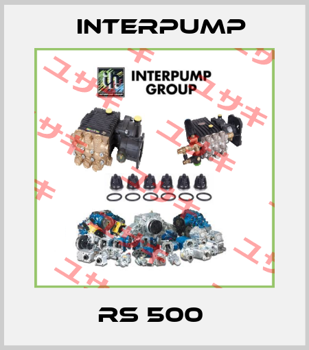RS 500  Interpump