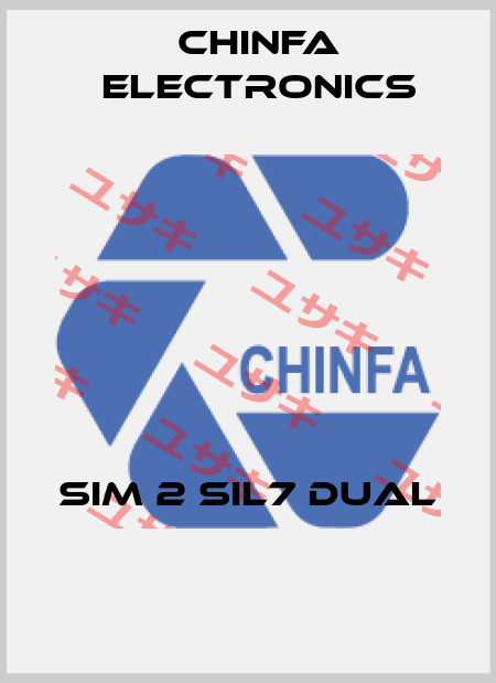 SIM 2 SIL7 dual  Chinfa Electronics
