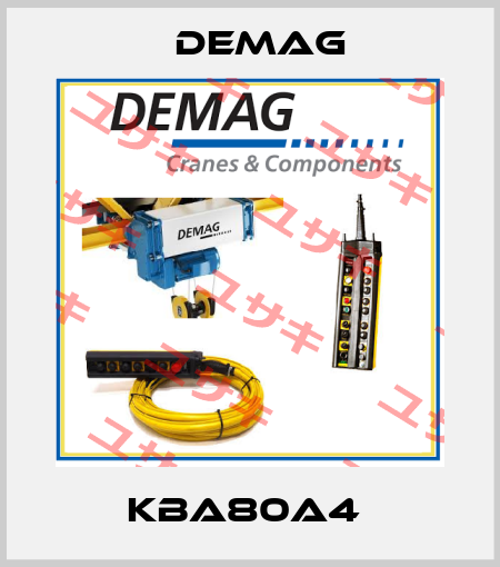 KBA80A4  Demag
