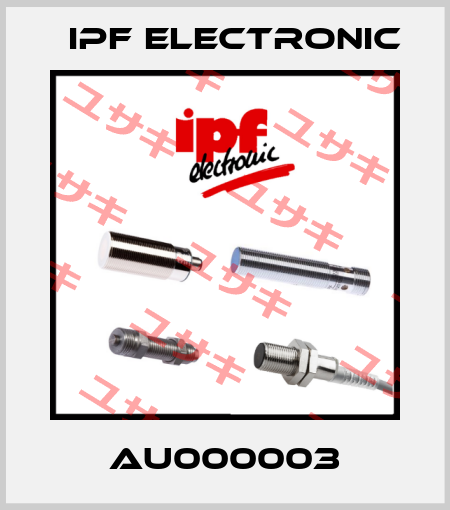 AU000003 IPF Electronic