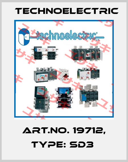 Art.No. 19712, Type: SD3  Technoelectric
