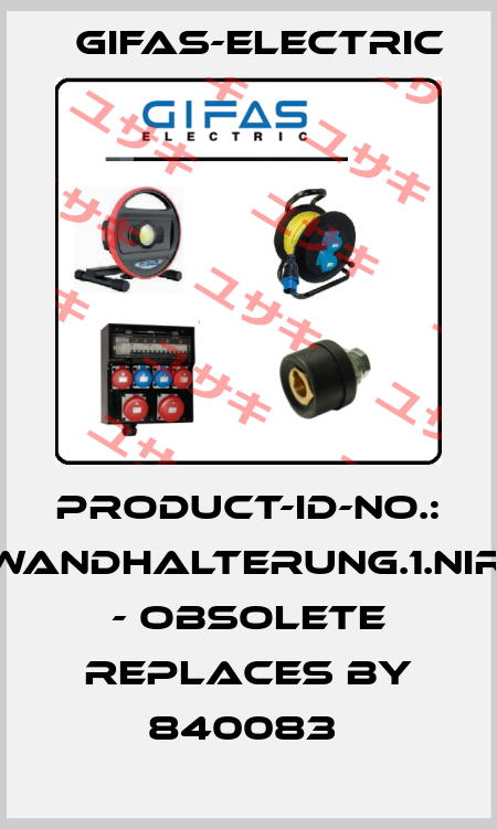 Product-ID-No.: 9GT.WANDHALTERUNG.1.NIRO.50 - obsolete replaces by 840083  Gifas-Electric