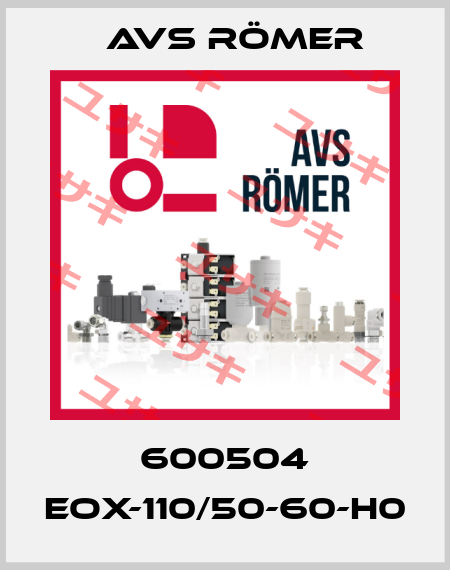 600504 EOX-110/50-60-H0 Avs Römer