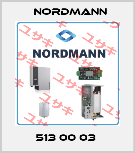513 00 03  Nordmann