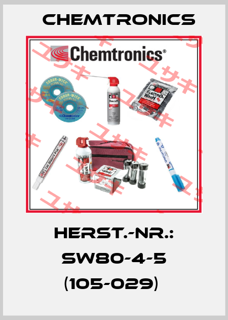 Herst.-Nr.: SW80-4-5 (105-029)  Chemtronics